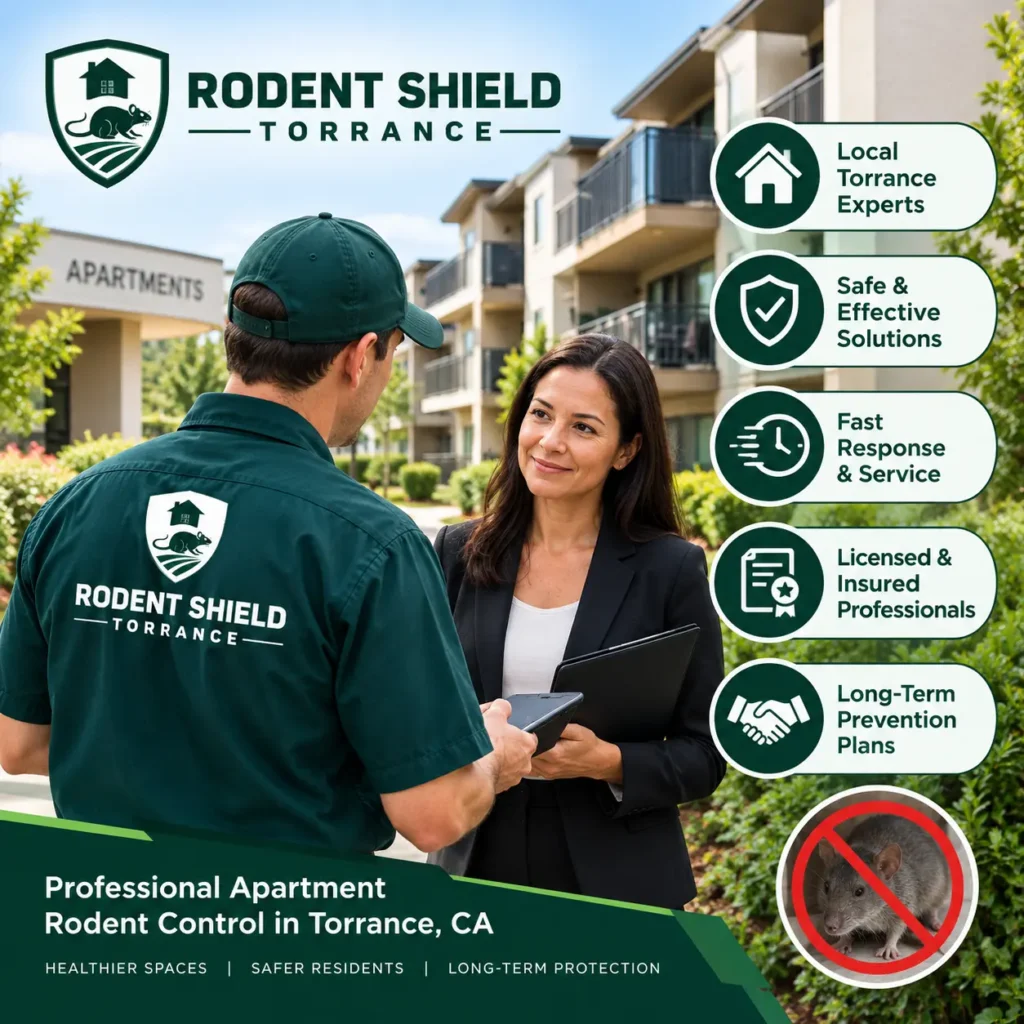 Why Torrance Property Managers Choose Us for Apartment Rodent Control